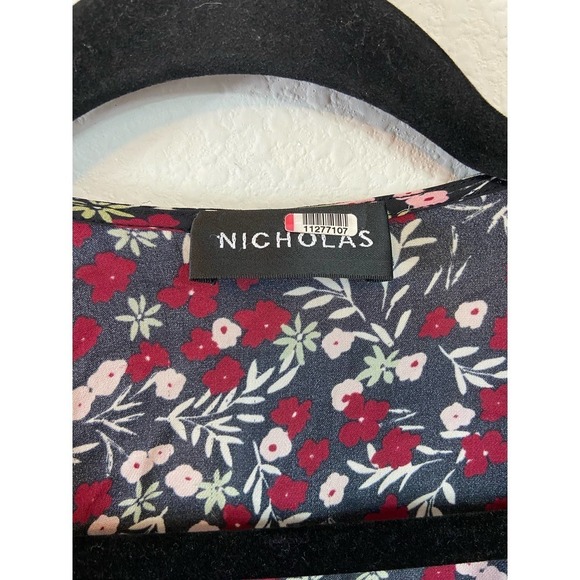 Nicholas silk midi floral dress size 2 - Picture 2 of 6